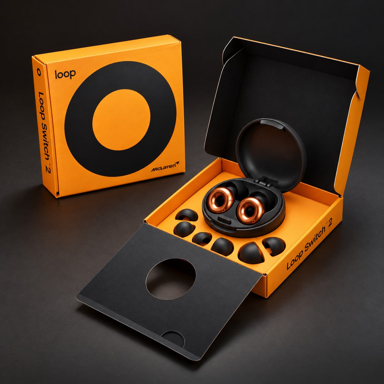 McLaren Racing x Loop Switch™ 2 original | Hoop Protetor auricular